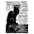 thumbnail image 2 of CafePress - Chat Noir Cat 3.5 Button - 3.5" Button, 2 of 3