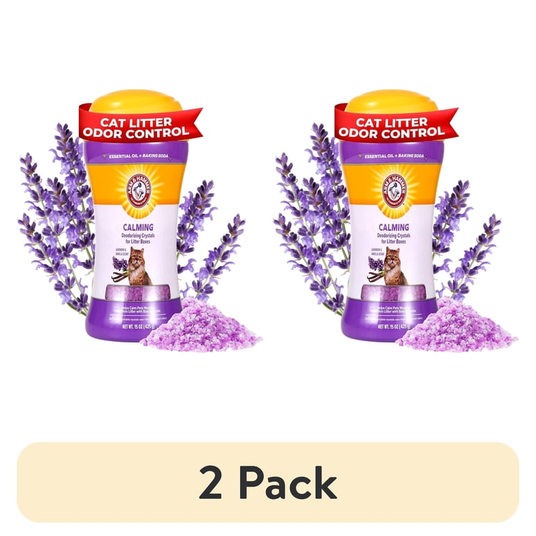ARM & HAMMER Cat Litter Deodorizing Crystals, Lavender & Vanilla photo 1