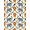 Gray Orange Olive, Pattern 3, variant on ODIKA Educational Design With Alphabet Border And Safari Map Layout Zoo Animal Pet Friendly & Kids Safe Play for Playroom, Bedroom, Reading Nook