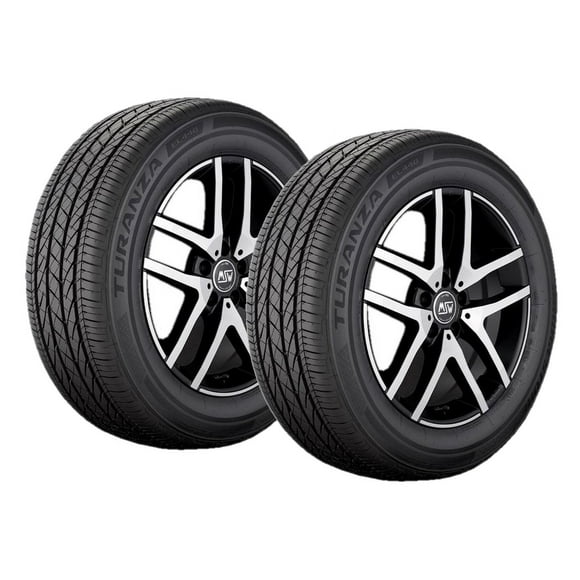 Paquete de 2 llantas Bridgestone 215/55R18 95H Turanza EL440