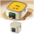 thumbnail image 2 of Cordless Lunch Container 25W Battery Powered Food Warmer Heater 800ml 7 Gears Timer Fast Heating Home Portable for Camping Travelling School,USB HeaContainerting, 2 of 9
