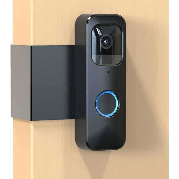Blink Doorbell Mount, Anti-Theft Blink Video Doorbell Door Mount Bracket No Drilling, Not Block Doorbell Motion Sensor, Easy to Install, Fit for Blink Doorbell Camera