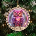 thumbnail image 2 of Owl Christmas Ornament - Owl Ornament - Owl Ornaments for Christmas Tree - Gifts for Owl Lovers - Owl Keepsake Gifts - Animal Lovers Ornament Gifts 1OtD3l (Owl-s017), 2 of 5