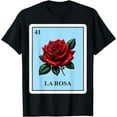thumbnail image 1 of T-Shirt de Jeu de Loterie Mexicaine Bingo Rosa Roja Rouge Femmes Hommes Enfants - Noir - S, 1 of 2