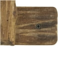 thumbnail image 6 of DecMode 19" x 2" Brown Wood Handmade Live Edge Lake Sign 3 Hanger Wall Hook with Metal Accents, 1-Piece, 6 of 11
