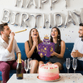 thumbnail image 5 of Tumao Birthday Money Box for Cash Gift, Money Roll Gift Box for Cake Pull Out Kit with Pull Out Happy Birthday Day Card and 30Pcs Transparent Bags for Women Men Surprise, 5 of 6