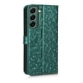 thumbnail image 4 of SaniMore Wallet Case for Samsung Galaxy S23 Plus 6.6" 2023, Glitter PU Leather Case Polka Dot Card Slots Cash Pocket Kickstand Removeable Wrist Strip Magnetic Clasp All-around Protective Shell, Green, 4 of 9