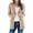 Tan, variant on Women's Open Front Cardigan Sweaters Fall Fashion Button Down Cable Knit Chunky Winter Outerwear Coats