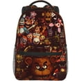 thumbnail image 7 of Leisure Travel Bag Work Backpacks Five Nights Video At Game Freddy'S Backpack Lightweight Daypack Fashion Laptop Backpack Classical Basic Briefcase Laptop Bag, 7 of 7