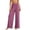 Purple, variant on Womens Star Print High Waist Wide Leg Loungewear Pants Elastic Waist with Scalloped Hem Loose Fit Soft Breathable Casual Full Length Sleep Bottoms