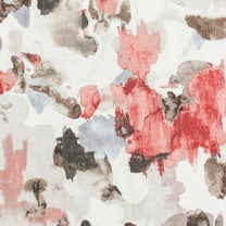 Fabric Mart Direct Coral, Gray Digital Printed Cotton Fabric By The Yard, 54 inches or 137 cm width, 4 Continuous Yards Gray Cotton Fabric, Flower Garden, Upholstery Drapery Curtain Wholesale Fabric