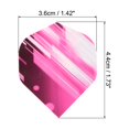 thumbnail image 2 of Uxcell Standard Dart Flights, 30 Pack Flights Thick Striped Pattern, Pink, 2 of 5
