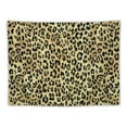 thumbnail image 5 of Nawypu  Leopard Print Tapestry King Size, Spotty Jungle Savannah Feline Print Wild Africa Inspiration Tile Pattern, Wall Hanging Bedspread Bed Cover Wall Decor,Orange Black, 5 of 6