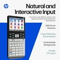 thumbnail image 5 of HP Prime Graphing Calculator, 3.5" Multi-Touch Color Display, CAS, Exam Approved SAT/AP/IB, Scientific Calculator, Programmable, 256MB, 5 of 8