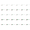 thumbnail image 1 of Anzuelos Luminosos Calamar 10g/10cm Anzuelo Doble para Pesca Nocturna ( ) Rojo Y Verde, 1 of 4