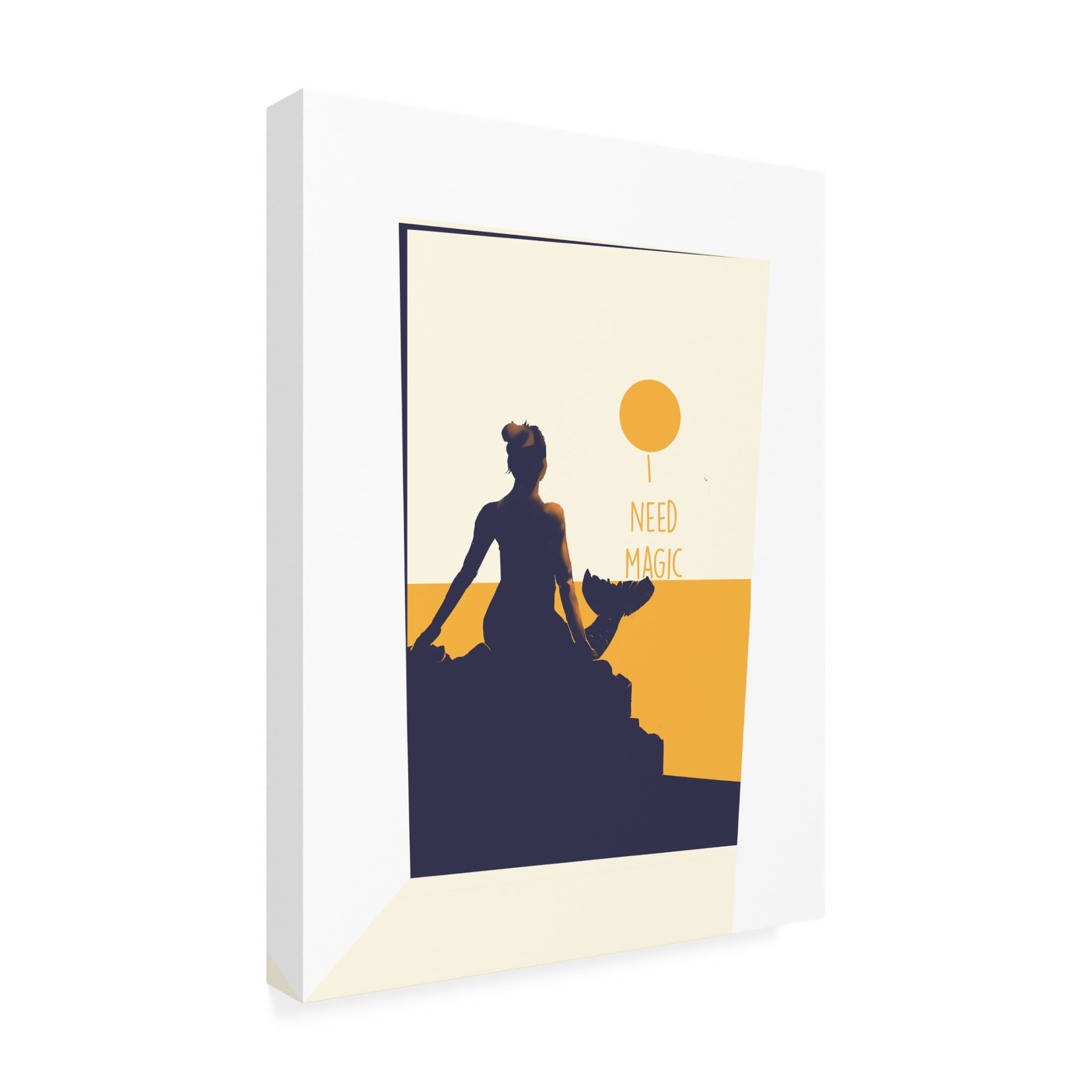 Trademark Fine Art Dionisis Gemos I Need Magic Canvas Wall Art