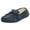 Navy, variant on Eastern Counties Leather  Wool-blend Hard Sole Moccasins