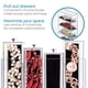 thumbnail image 3 of Jewelry organizer, with 4 drawers for watches, necklaces, rings, etc, anti-scratch, Plastic, Transparent, 3 of 6