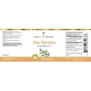 Florida Herbal Pharmacy, Pao Pereira Bark Extract Capsules 10:1 (120 Capsules) 500 mg per Capsule, 1000 mg Serving