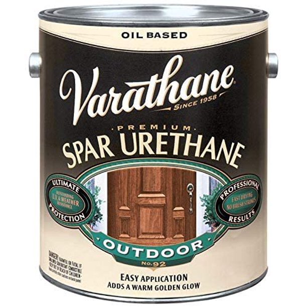 1 Gallon Oil Based Premium Spar Urethane Satin [Set of 2]