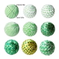 thumbnail image 3 of Wosthever 10 Uds. De bolas para el Día de San Patricio, tréboles colgantes, relleno envuelto en tela, búfalo, accesorios multiusos, Type6 NO6, 3 of 6