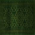 thumbnail image 1 of Ahgly Company Indoor Square Persian Green Traditional Area Rugs, 5' Square, 1 of 1