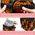 thumbnail image 4 of Pumpkin Foldable Car Trash Can with Lid, Leak-Proof Mini Trash Can, Hanging Storage Bag for Car, 4 of 6