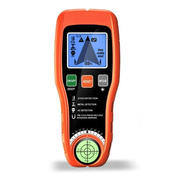 Shenzhuyue 7-In-1 Handheld Wall Finder: Easily Find Studs, Wires and Metal