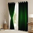 thumbnail image 3 of Homewish Abstract Ombre Stripes Black Out Curtains,Modern Abstract Geometric Curtains Pack of 2 (42x63 Each),Green Black Lines Bedroom Curtains For Adults,Breathable Home Decor, 3 of 6