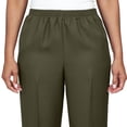 thumbnail image 4 of Alfred Dunner Womens Petite All Around Elastic Waist Accord Short Length Pant, 4 of 4
