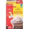 (4 Boxes) Gevalia Peppermint Mocha Latte And Espresso K Cup Pods With Latte Froth Packets