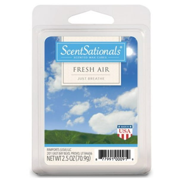 Fresh Air Scented Wax Melts, ScentSationals, 2.5 oz