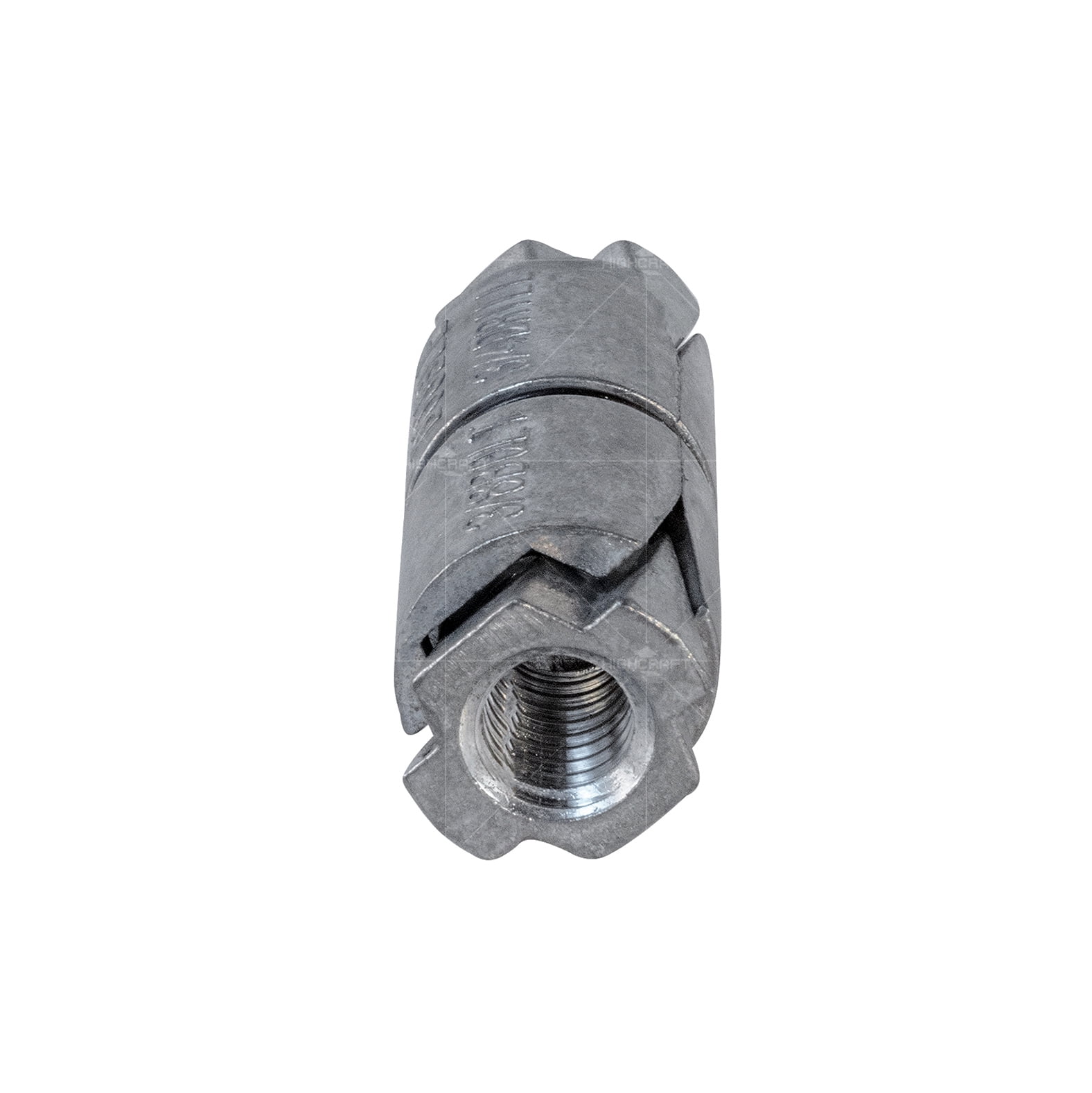 Highcraft 5/8” Double Expansion Shield, Zinc, 24 Pack