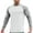 Gray, variant on Haoxianjian Mens Shirts Sweatshirt Men'S Fashion Casual Pullover Solid Color Long Sleeve Round-Neck Blouses Men'S Casual Athletic Workout Pullover