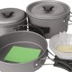 thumbnail image 4 of Juego de utensilios de cocina para acampar, sartén, equipo de cocina, olla para Picnic al aire libre, 4 of 7