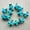 blue turquoise, variant on K-KED Wholesale 12pcs Natural Stone Mixed Melkaba Hexagon Pendants Delicate Jewelry Making-sodalite
