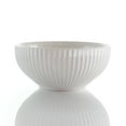 thumbnail image 2 of Elama Owen 18 Piece Porcelain Dinnerware Set with 2 Large Serving Bowls in White, 2 of 8