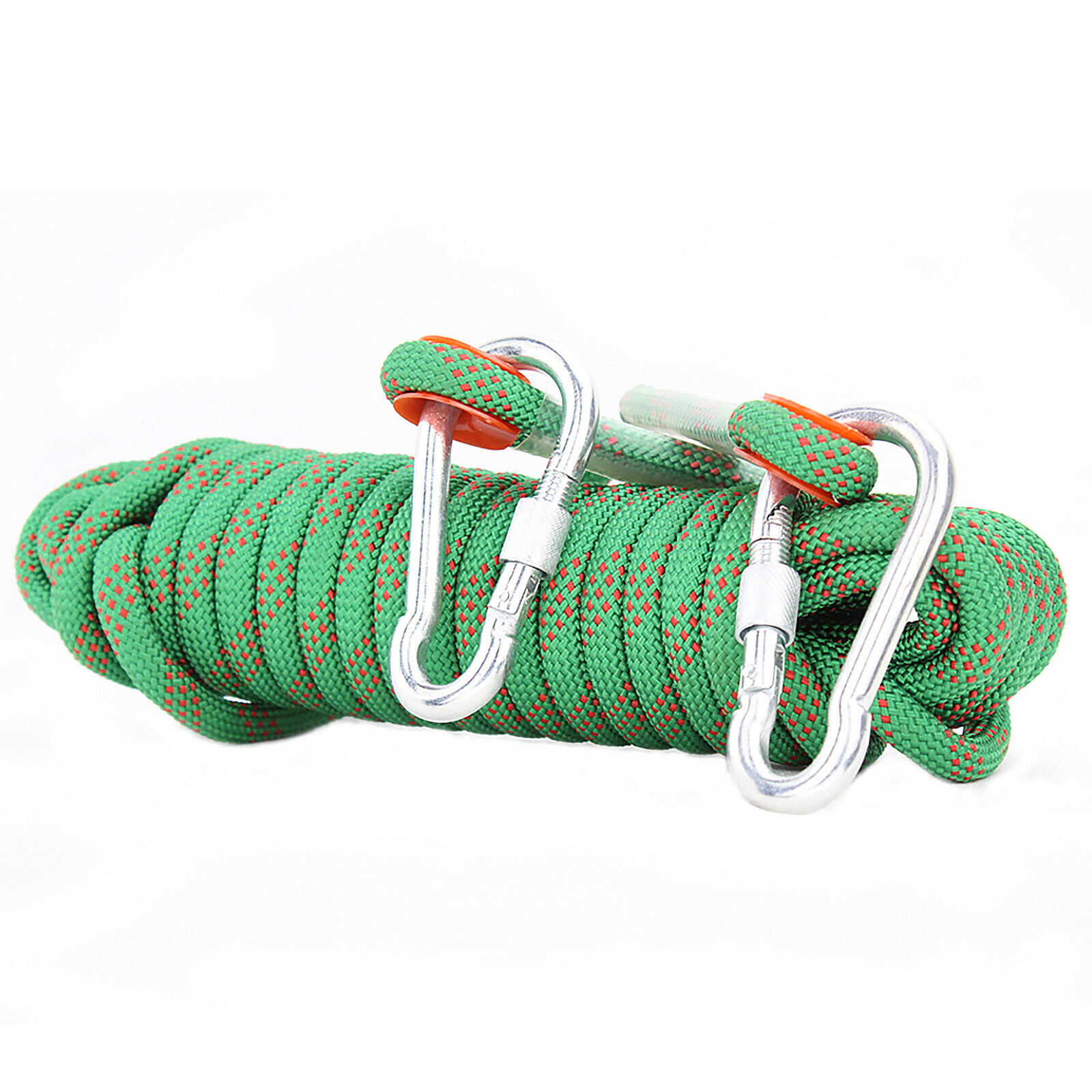Escape Rope Climbing Equipment 10mm 32ft/64ft/96ft/160ft/230ft/500ft/985ft/1000ft with Carry Bag Rescue Rope Static Rock-Climbing Rope Nice C Climbing Rope