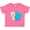 Hot Pink, variant on Inktastic Adorable Blue Snail Boys or Girls Toddler T-Shirt