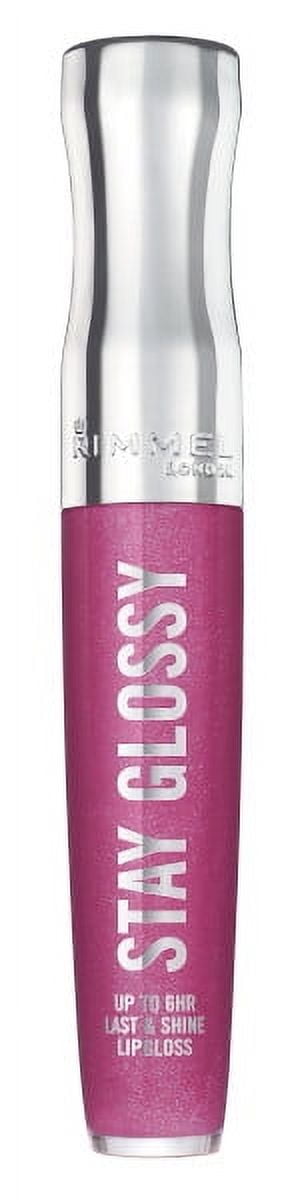(2 pack) Rimmel Stay Glossy Lip Gloss, Grapevine Groove