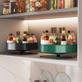 thumbnail image 2 of Kitchen Storage Rack Seasoning Rack Household Seasoning Products Storage Box Multifunctional 360-degree Rotating Floor Storage Rack, 2 of 5