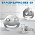 thumbnail image 2 of Soporte para esponja Discount Parts Direct, acero inoxidable plateado, 2 of 7