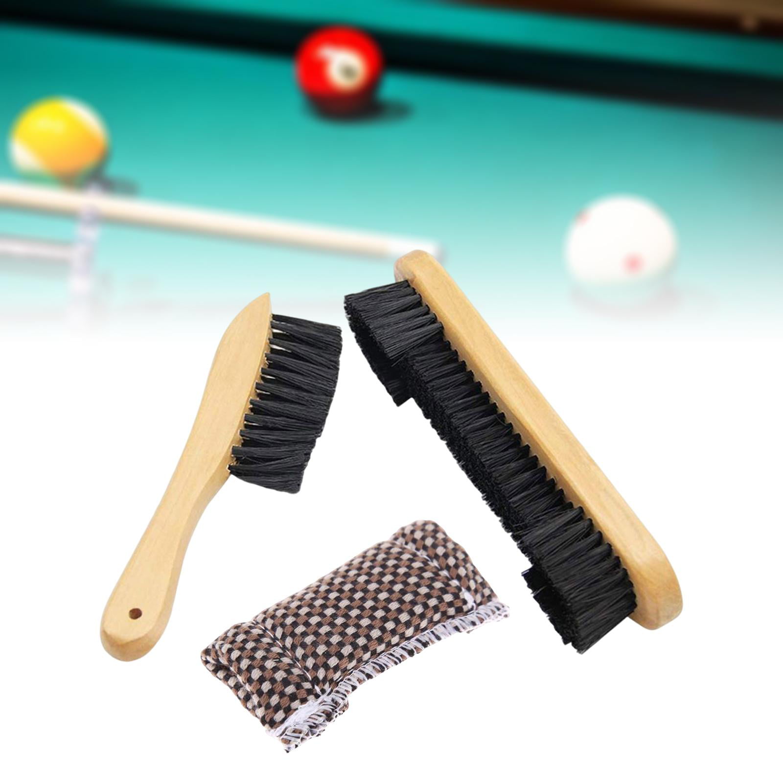 Snooker Wood Cleaning Brush For 9inch Billiard Table Bed Track Home Cleaner Tool 