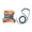 B, variant on Pawras Cat Harness and Leash, Escape-Proof Vest Cat Harness and Leash, Breathable Soft Adjustable Escape Proof Cats Leash for Outdoor Walking