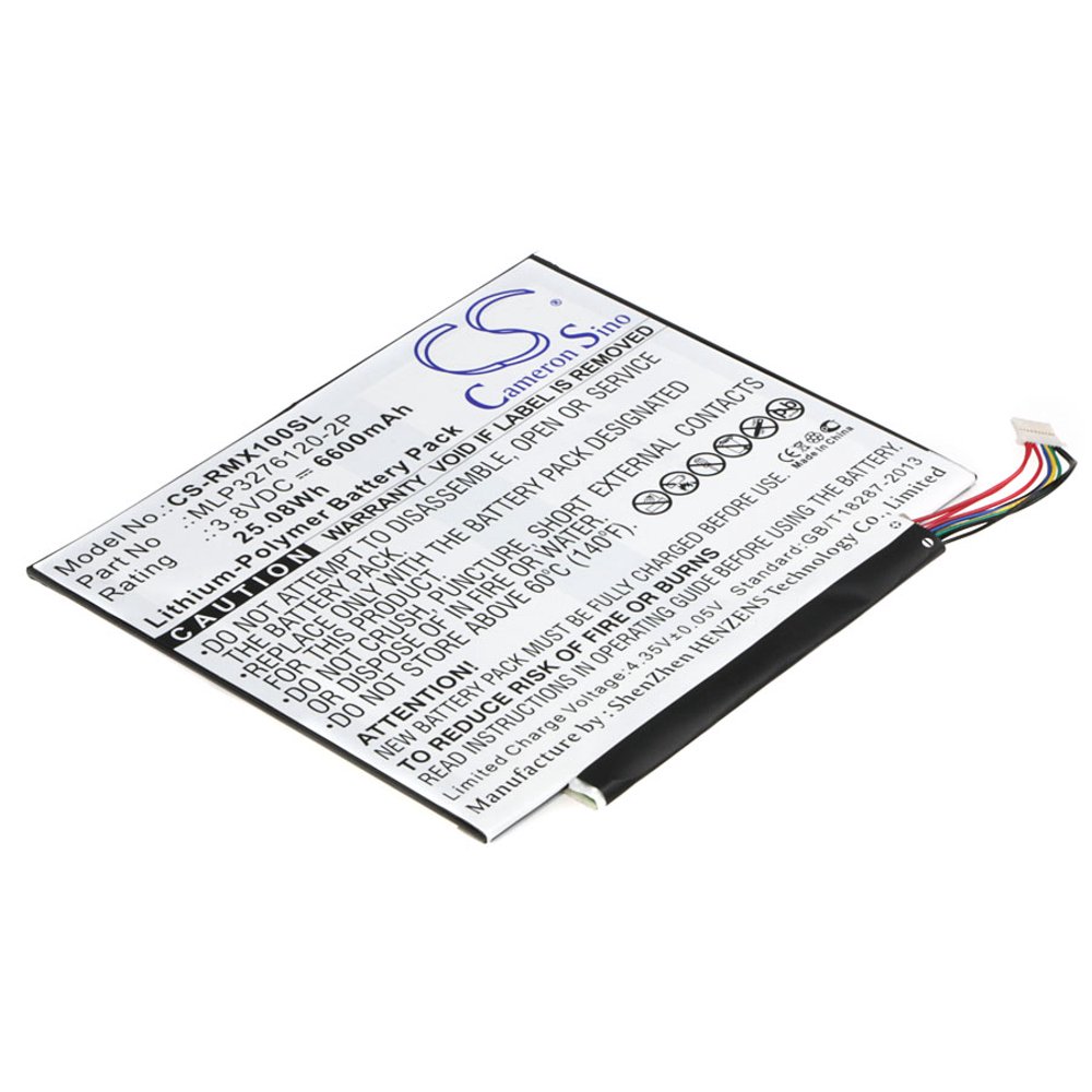 Replacement Battery for Verizon 3.8V 6600mAh / 25.08Wh Tablet Battery