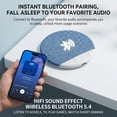 thumbnail image 4 of 2026 New Ultra-Quiet Sleep Pillow Speaker, Portable Bluetooth Under Pillow Speaker with White Noise for Deep Sleeping, for Side Sleepers and Deep Sleep, 4 of 7