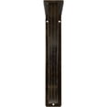thumbnail image 2 of Ekena Millwork 2"W x 7 1/2"D x 10"H Ashford Triple, Wrought Iron Bracket, (Triple center brace), Antiqued Pale Gold, 2 of 4