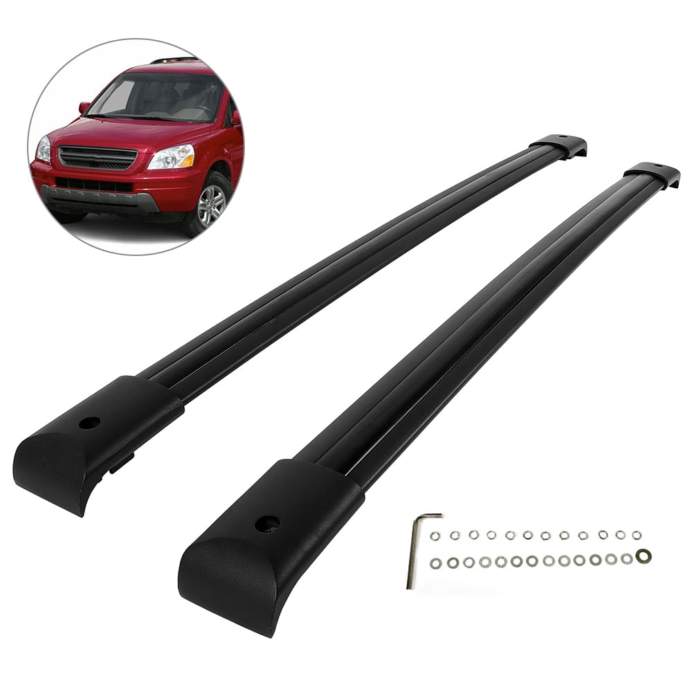 ECCPP Roof Top Cross Bar Set Fit for Honda Pilot 3.5L 2003-2008,Aluminum Roof Rack Luggage Cargo Carrier Rails