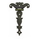 thumbnail image 1 of Bisagras antiguas, bisagras decorativas de bronce para puertas de gabinetes, joyero (bronce, 3 piezas) 36 g, 1 of 5