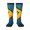 2 Black-1, variant on Geometry Dash Funny Socks Men Women Boys Kids Adults Novelty Graphic Crew Tube Socks Crazy Design Casual Dress Socks for Sports,Running,Travel